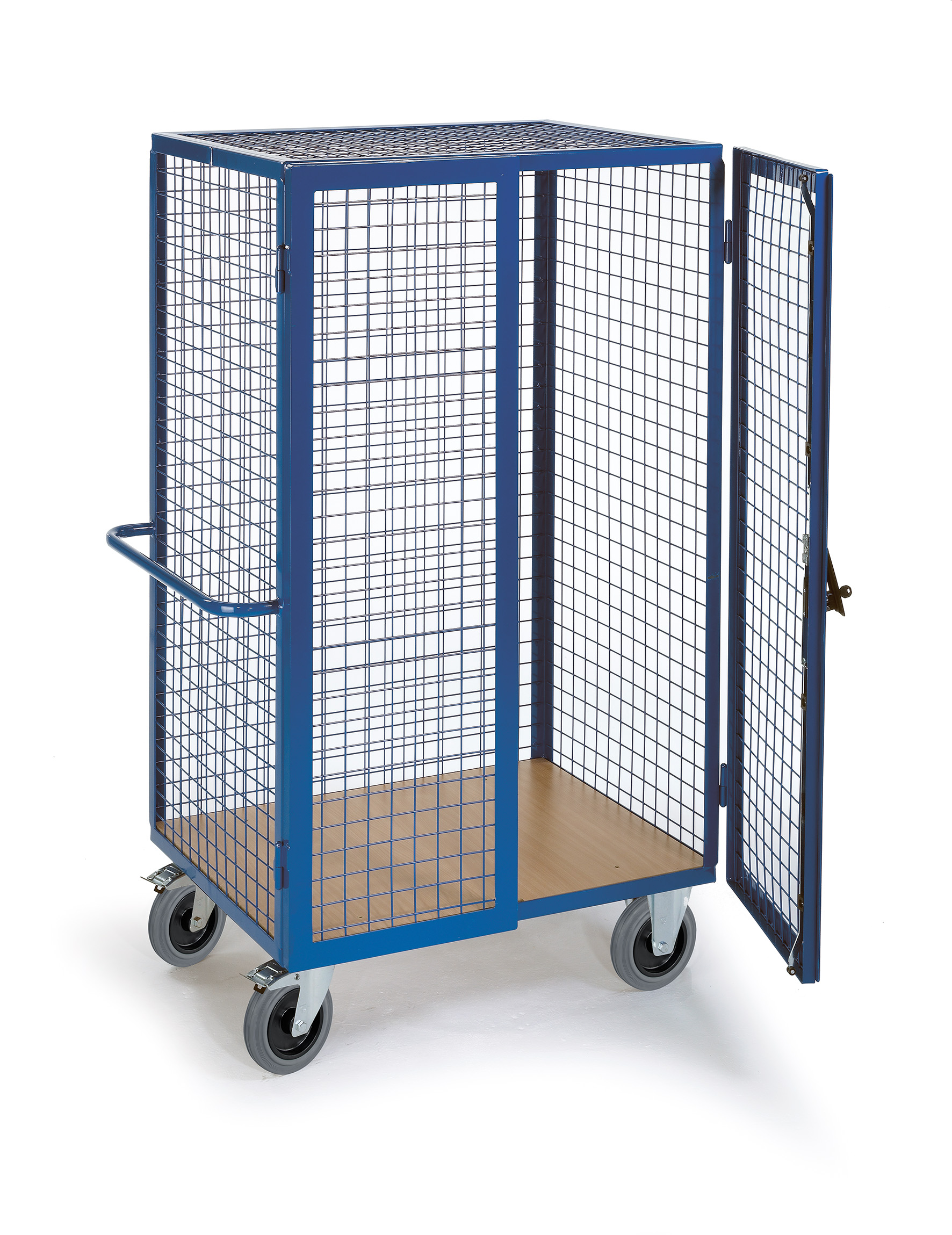 Gitter-Schrankwagen mit Zylinderschloss